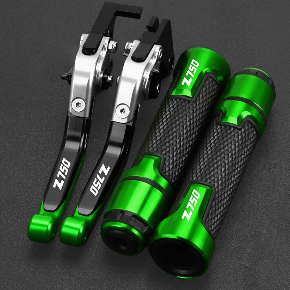 2011 2010 2009 2008 Motorcycle Brake Handle Clutch Lever CNC Aluminum Adjustable Clutch Brake Levers FOR Kawasaki Z750 2007-2012