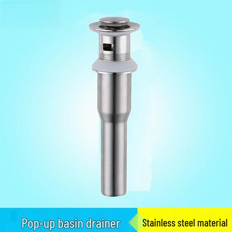 LANGZHIWEN Stainless Steel Pop-up Basin Drainer
