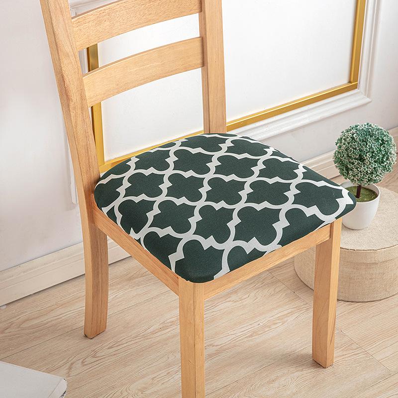 160G Printed Elastic Hotel Household Chair Cover Amazon Anti-Fouling Cushion Cover Chair Cushion Cover