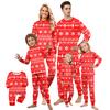 Print Cute Family Set Pajamas, Home Clothes, Family Set Long Sleeve Top Pants Set