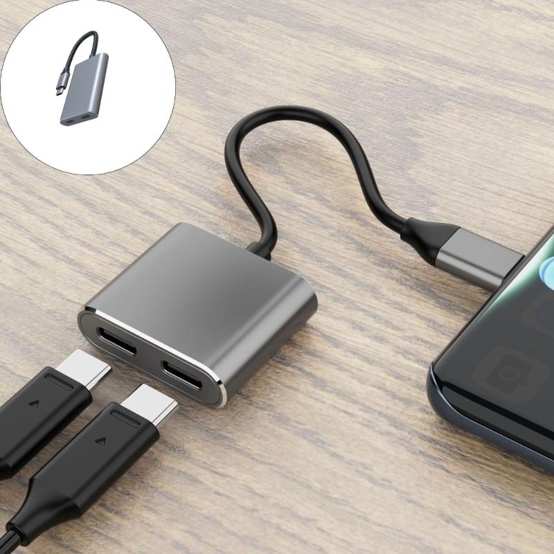 USB C Hub 4K@60Hz Display 100W Fast Charging for Gaming Systems Mobile Devices Aluminum Construction Travel Friendly