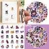 50pcs Cartoon Aphmau Graffiti Waterproof Sticker For Notebook Decoration