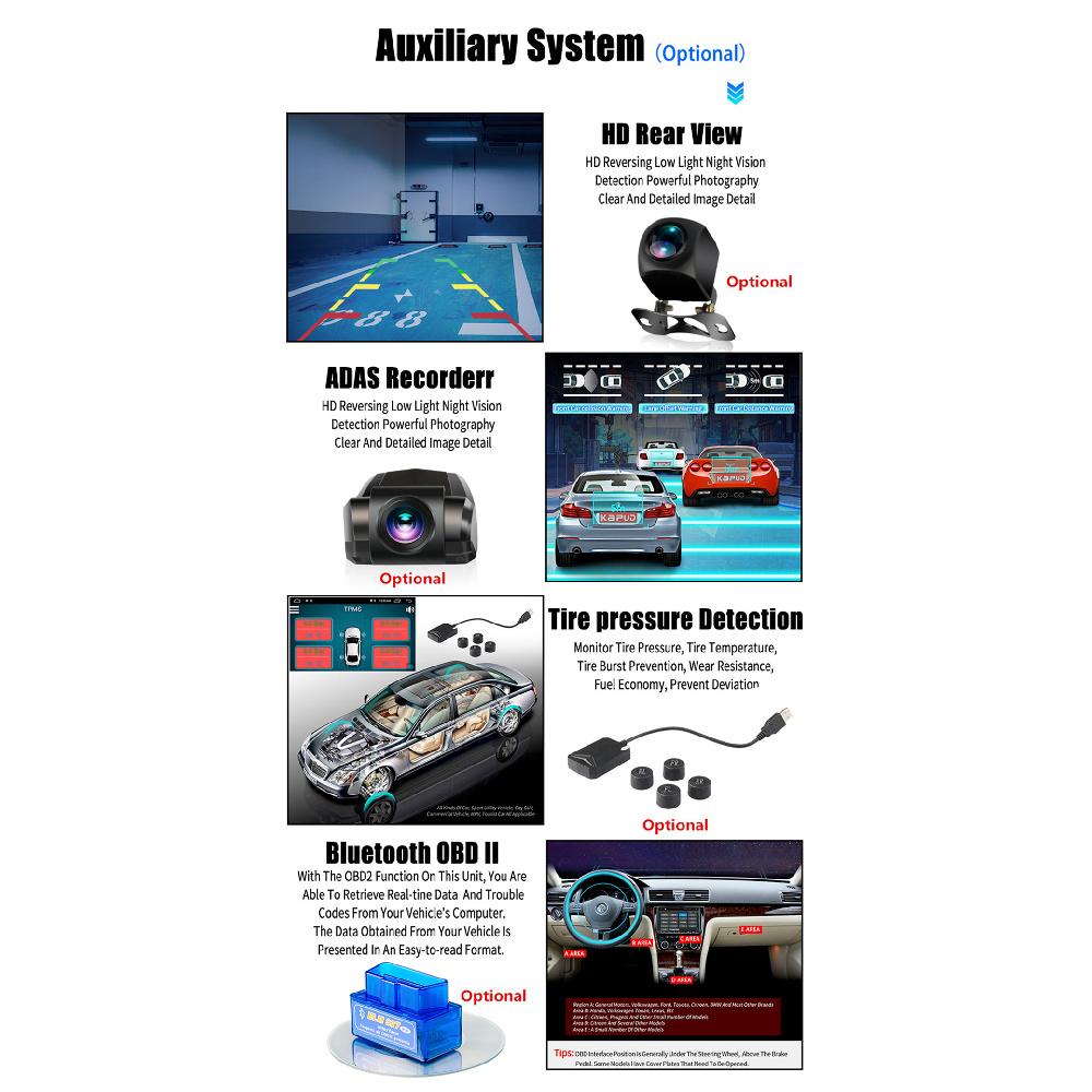 7" Android 15 Car Stereo - For Toyota Land Cruiser Prado 2002-2009/Lexus GX470 2002-2009 - 2GB+64GB CarPlay/GPS