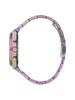 Guess Women's Crystals Iridescent Stainless Steel Fashion Chronograph Watch for Suitable for Daily Party Wear Holiday Party Gift GW0440L3