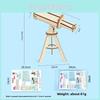 Kids Science Experiment Telescope Model Building Kit For Physical Learning Fun