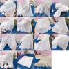 White Cotton Scarf Multi-Specification Plant Dyeing Embryo Cloth Square Scarf Triangle Scarf Lace Shawl Teaching