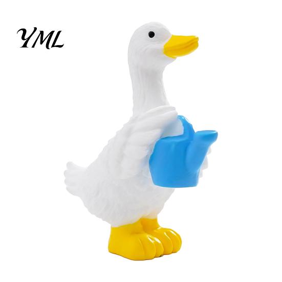 Charming Gift for Kids Mini Garden Duck Figurine, Cute Farm Dolls, Small Desktop Healing Desk Accessories Car Dashboard Figurines, Micro Landscape