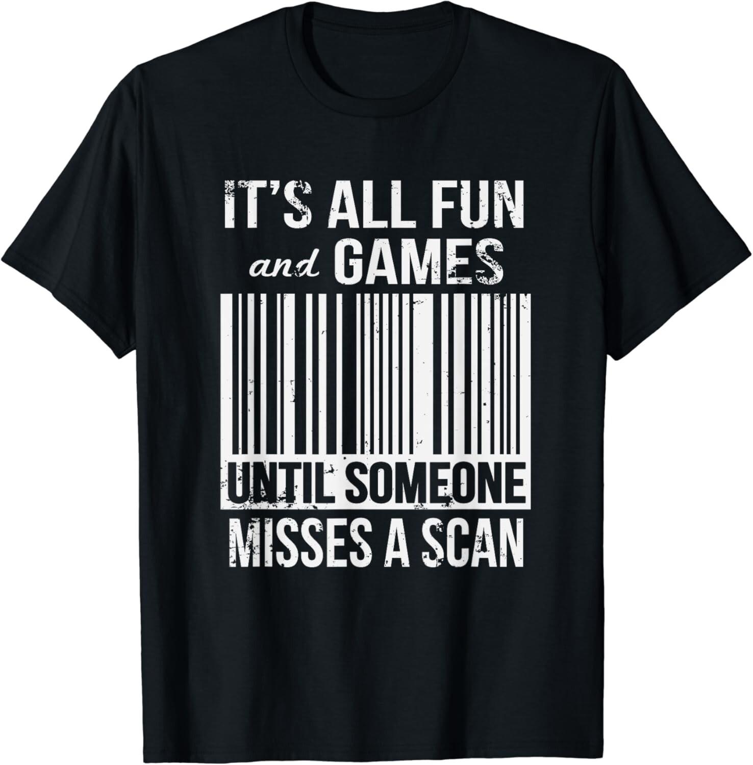 

Funny Misses A Scan Postal Worker Tee Gift Unisex T-Shirt S разноцветный