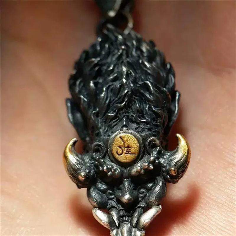 Retro Black Wukong Myth Pendant Necklaces  Jewelry Chokers Chain Necklaces Game Peripherals Collection Accessories Gifts