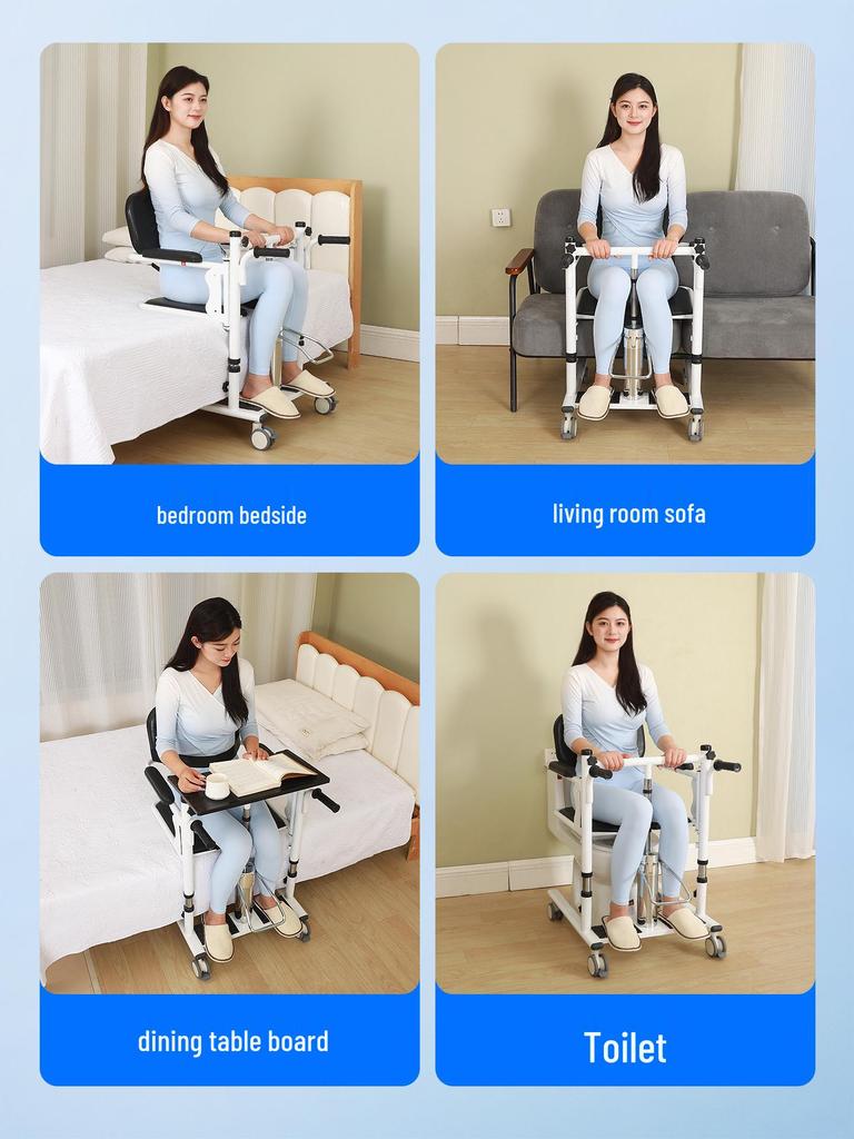 Hydraulic Transfer & Lift Walker for the Elderly