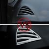 For Nissan Kicks 2017 2018 2019 2020 2025 2025 LHD AC Vent Sticker Air Conditioning Outlet Cover Styling Interior Accessories