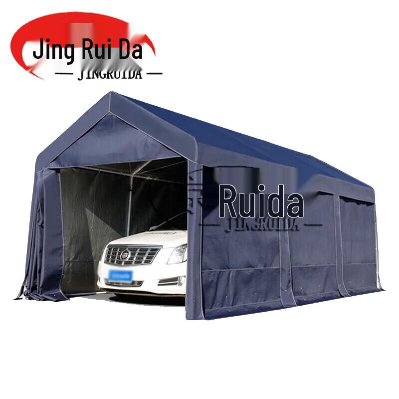 JINGRUIDA Thickened Rainproof Mobile Carport Tent