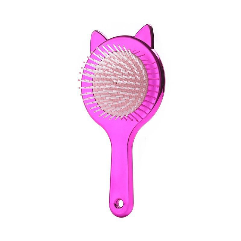 Cute Cartoon Air Cushion Comb for Girls - Portable Scalp Massage