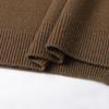 SNOWFLYING Women's 100% Merino Wool Round Neck Cardigan