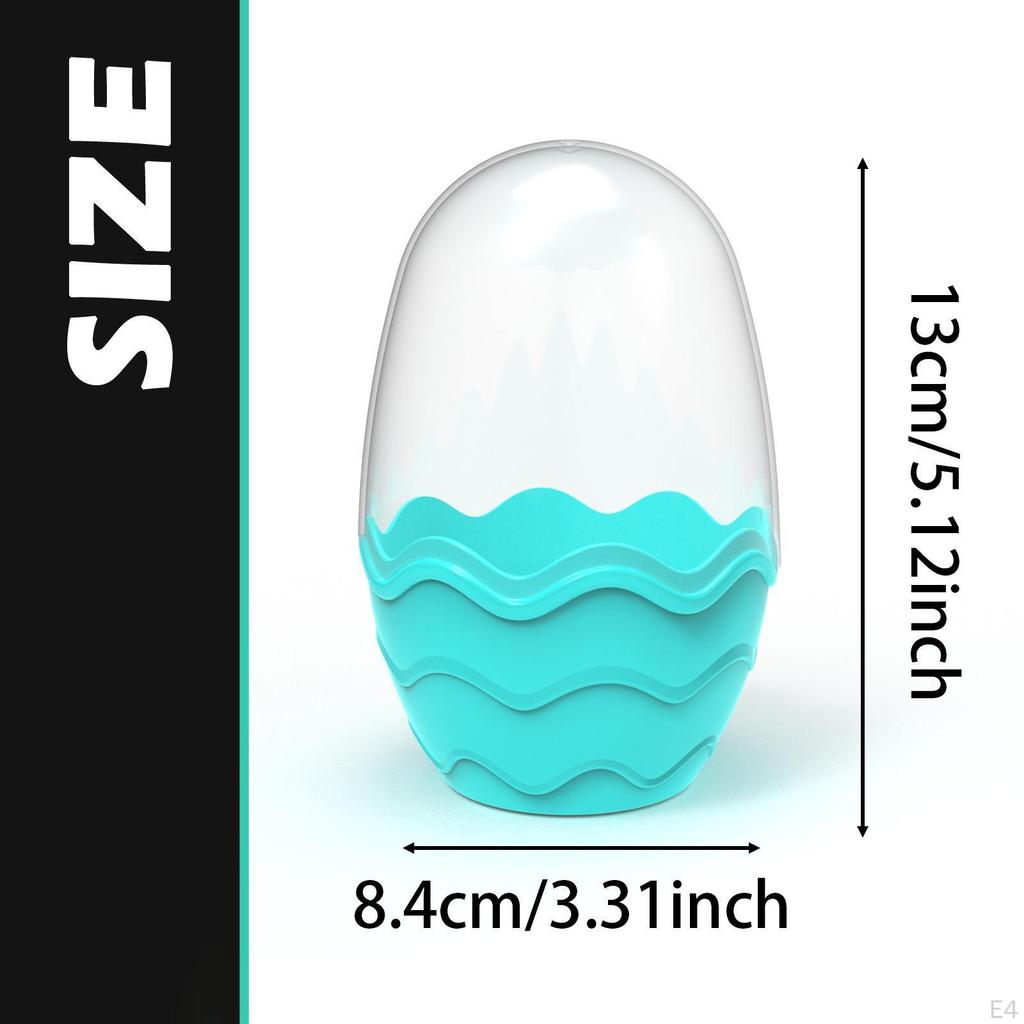 Fillable Easter Egg Basket Fillers Portable Toys Shaped Container Eggshell for Candy
