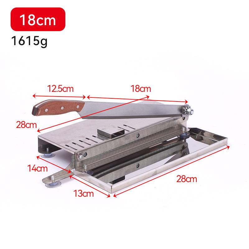 Stainless Steel Guillotine Slicer for Cutting Chinese Medicine and Meats