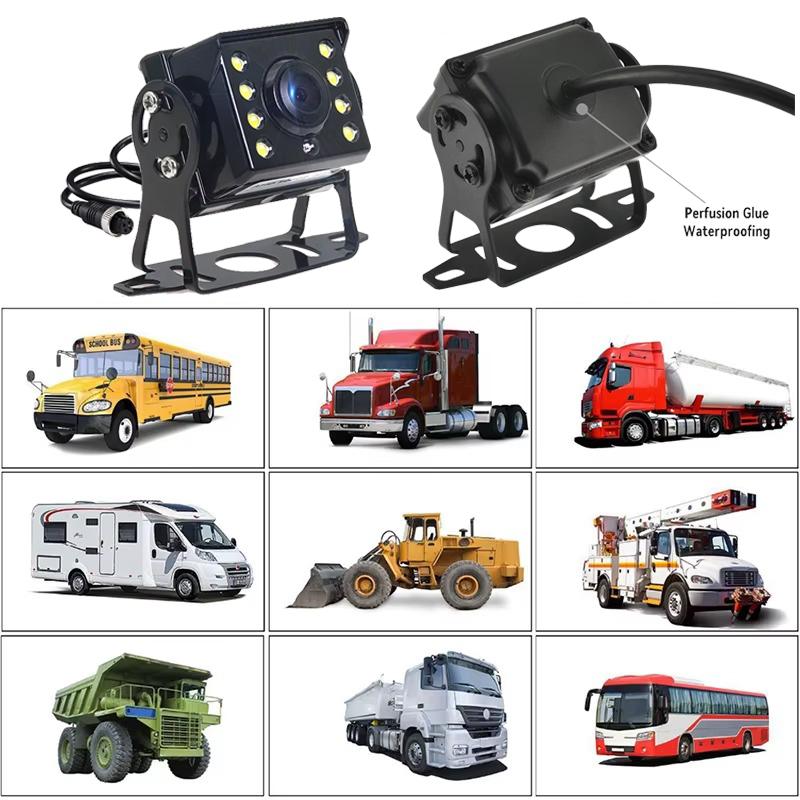170° AHD 1920*1080P High Definition Truck Starlight Night Vision Rear View Camera For Truck Bus RV Tractors
