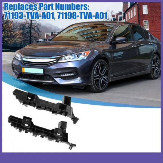 Front Bumper Bracket Retainer Spacer Mounting Support TWO  for Honda
