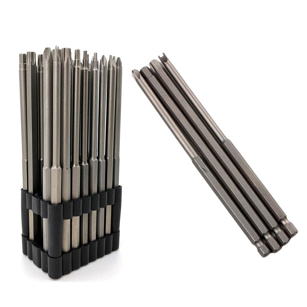 

Серебряный набор бит отверток, универсальный набор с защитой от несанкционированного доступа