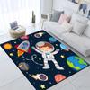 Cartoon astronaut children's room decorative carpet Camping cushion play aera mat  floor mat carpet game area rug floor mats