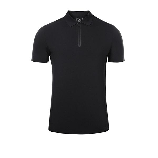 KELME 8253Pl1001 Casual Half-Zip Polo Tee Bk