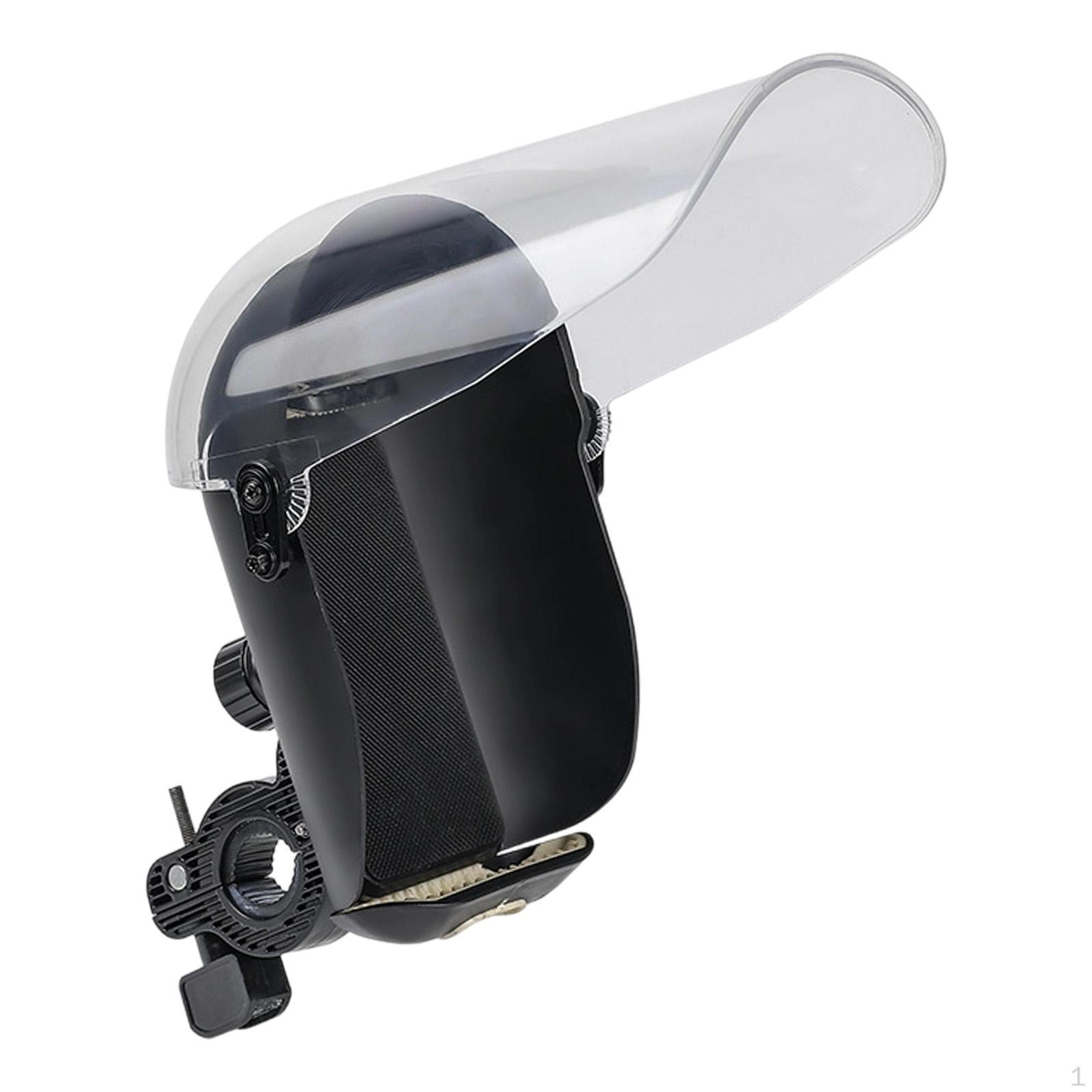 

Phone Holder Sun Visor Cover Adjustable MobilePhone Cellphone Stand Mount for Cycling Style A