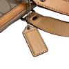 COACH 16119 2way Shoulder Shoulder Signature PVC coated canvas Handbag beige PVC coated canvas Women Used