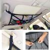 Car Roof Cargo Net with Mesh Access Panel and Mounting Hardware for Soft Item Storage In Cars SUVs and MPVs Daily Use