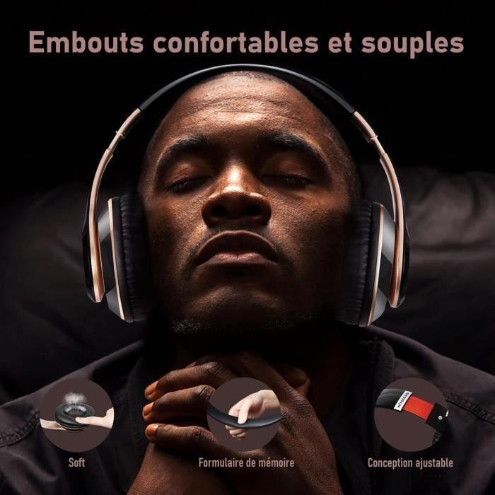 Casque Bluetooth - GENERIC - Sound 6S - 65 Heures D'autonomie - Micro Intégré - Pliable Et Léger