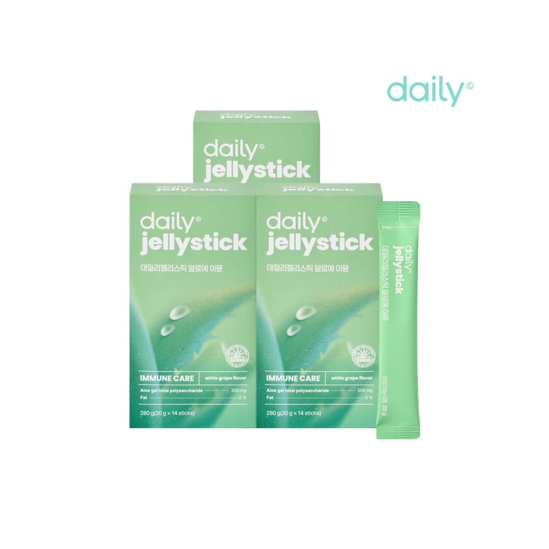 Daily Jelly Stick Aloe Immune 3 Boxes (42 Packets)