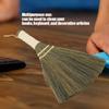 Small Whisk Broom, Handheld Record Cleaning Brush, Record Brush Cleaner   Manual Straw   Whisks, Away Dust Household   Dust Floor Clea