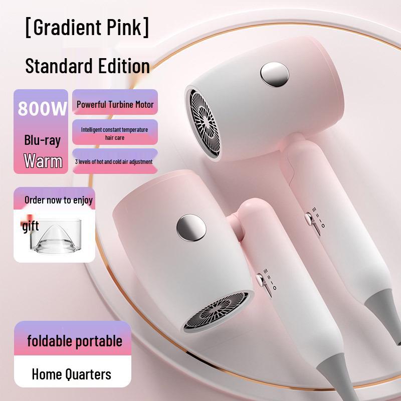 Youteng Portable Folding Hair Dryer: High Air Volume, Ideal for Dorms & Hotels