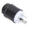 Generator Locking Adapter Plug 15A for NEMA L5 15P Locking Plug For RV Campground Generator Power Socket