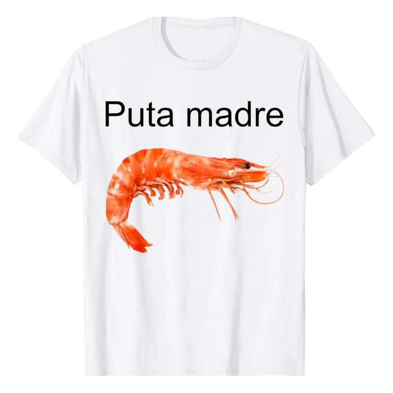Camiseta Puta Madre Shrimp S разноцветный