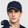 Breathable Mesh Baseball Cap Solid Color Sports Cap Casual Trucker Hat for Men Women