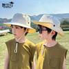 Children's hats summer boys and girls outdoor sunscreen hats quick-drying waterproof breathable sun hat large brim bucket hat