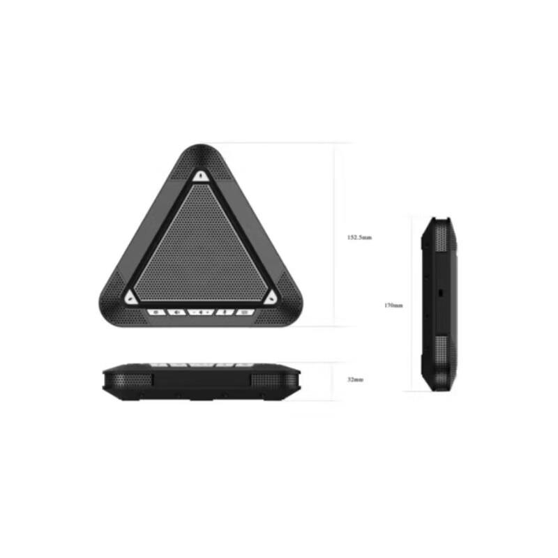 Meeteasy Mvoice3000-B Bluetooth Omnidirectional Conference Microphone (CN Version)