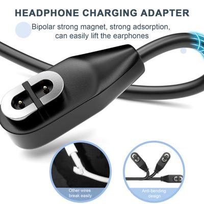 Bluetooth-compatible Earphone Charging Magnetic Fast Charging Cable 1M Line Bone Conduction Headphone Charging