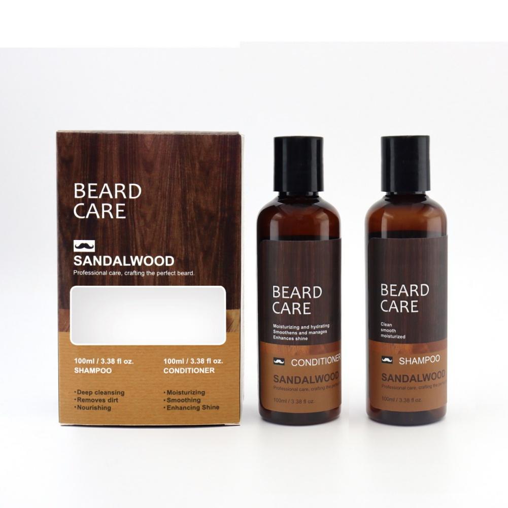 

Набор шампуней и кондиционеров для ухода за бородой. Мытье бороды и уход за усами.