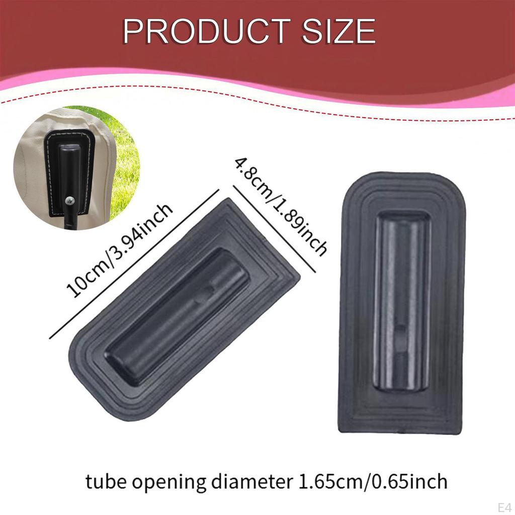 2 Pack Camping Chair Back Covers Connector Portable Accessories for Sports Garden Beach Fishing