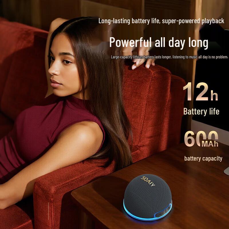 SOAIY SD-92 Magnetic Waterproof Portable Mini Wireless Speaker