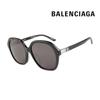 Balenciaga Sunglasses BB0184SA 001 Square Horn-rimmed UV Protection Women's