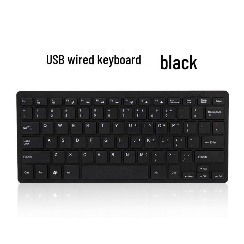 

Portable Waterproof USB Keyboard and Silent Mouse Combo чорний