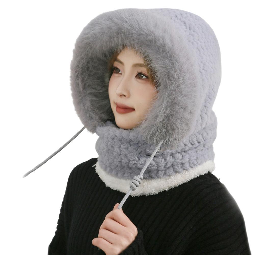 

Велосипедные утолщенные наушники с плюшевой витой шапкой, ветрозащитный капюшон для велоспорта, утолщенная теплая защита ушей, зимняя морозостойкая маска