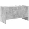 Vinyl Record Cabinet Concrete Grey 78.5 x 35 x 45 cm Particleboard