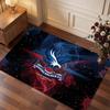 Tappeto in Velluto di Cristallo con Stampa del Crystal Palace Football, Comodo Assorbente d'Acqua Antiscivolo Tappeto per Pavimenti Interni