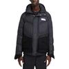 Nike X Sacai Sportswear Loose Fit Patchwork Parka Down Jacket Men Outerwear Black CT3269-010