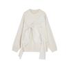 JNBY 2025 Spring Loose Fit Pullover Sweatshirt