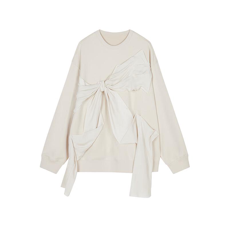 JNBY 2025 Spring Loose Fit Pullover Sweatshirt