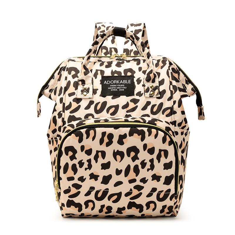 Mommy Bag 2024 New Large Capacity Storage Mom Bag Backpack Fashion Lightweight Multi-Functional Mother And Baby Bag